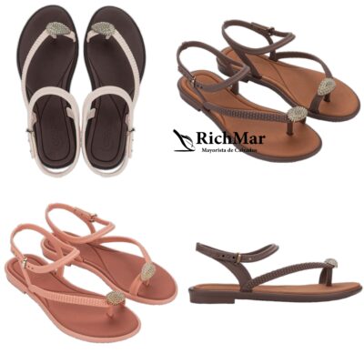 Grendha Mais Confort Icone Sand